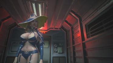 Ada & Claire European and American magician blue original