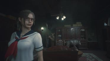 Claire Red Glasses Patch (Standalone Edition)