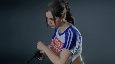 Claire Ada (Super Big Breasts) Fitness Girl (Cool Patch)