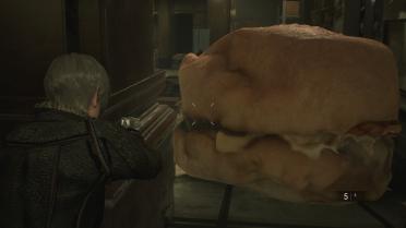 Super big Burger King Mr. X