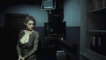 Madam Claire - Military Plain - RE3R Jill addon accessories