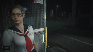 Claire Red Glasses Patch (Standalone Edition)