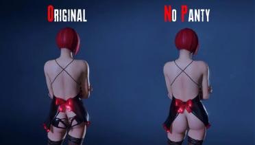 Ada Sexy Gothic No Panty (Addon)