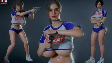 Claire Ada (Big Tits) Sports Fitness Girl