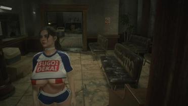 Claire Ada (Super Big Breasts) Bikini Fitness Girl