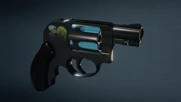 Kiss of Death (Black/Light Blue)+