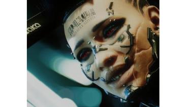 V's facial animation