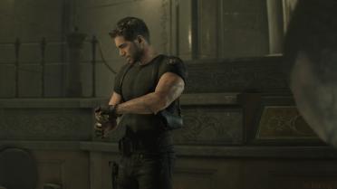 Resident Evil 3 Carlos  T-shirt jeans (short hair)