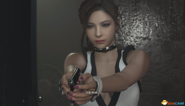 Resident Evil 2 Remake  dark Mai Shiranui costume with white stockings