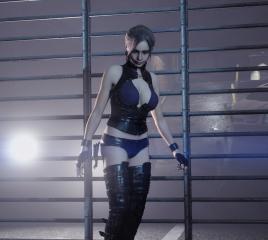 Claire Motorcycle Hot Girl