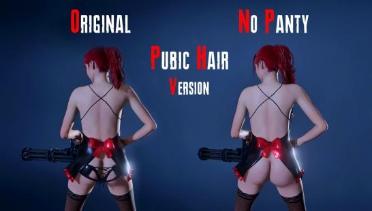 Claire Sexy Gothic No Panty Pubic Hair (Addon)