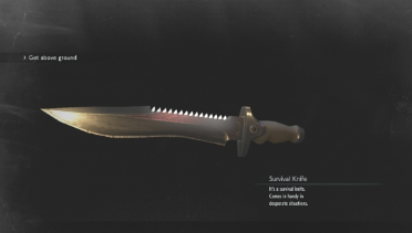 Jill's REmaster Knife Replaces Combat Knife