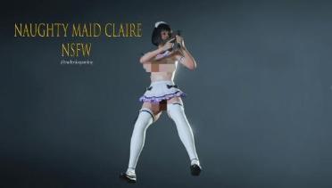 Naughty Maid Claire NSFW