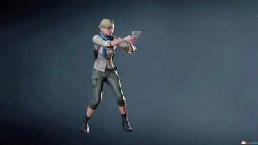 Resident Evil 6 Sherry's Asian suit replaces the black suit