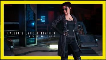 Evelyn jacket leather optional colors
