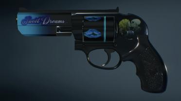 Kiss of Death (Black/Light Blue)+