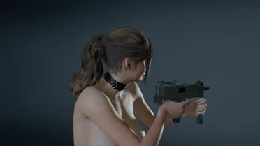 Claire Motorcycle Nude