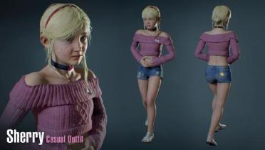 MARY Yi repairs Sherry's sexy casual clothes