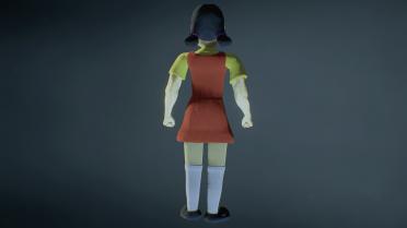 Squid Games - Wooden Man Doll