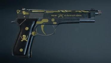 Sword Cutlass - Inlaid Gold