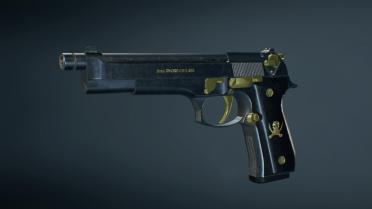 Sword Cutlass - Black & Gold