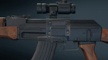 AK-47 Automatic Rifle (Scope)