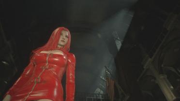 Ada & Claire Red Moto Dress Suit