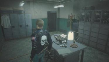 RE2 98 Leon Classic Skull Jacket