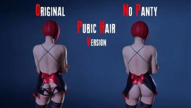 Ada Sexy Gothic No Panty Pubic Hair (Addon)