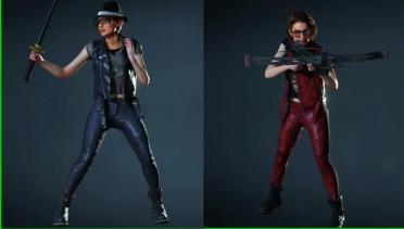 Jill puts on January's costume from Project Resistance