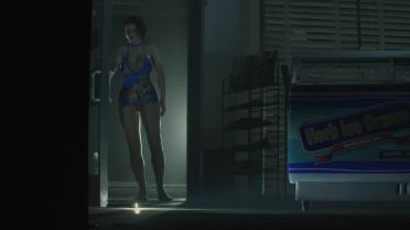 RE3 Jill Chainsaw Sugar Heart Broken Flower Skirt (Change)