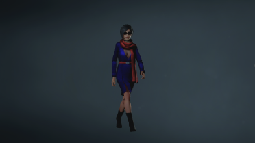 MARY Yi modified Carla's dress color fine-tuning