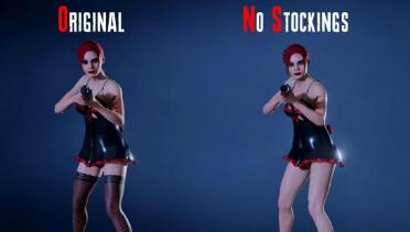 Claire Sexy Gothic No Stockings (Addon)