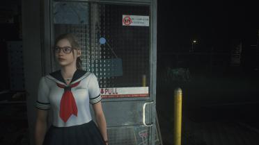 Claire Red Glasses Patch (Standalone Edition)