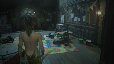 Claire Motorcycle Nude