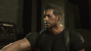 Resident Evil 3 Carlos  T-shirt jeans (short hair)