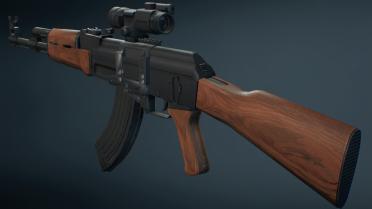 AK-47 Automatic Rifle (Scope)