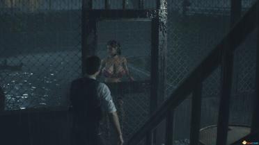 Claire (Pink) Super Big Breasts with Black Fish Net Stockings (Updated)