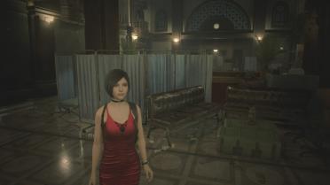 Ada Wong After The Bath Default Red Dress
