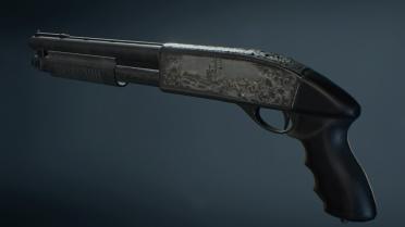 Engraved Shotgun Dog Pack Hunting Bird