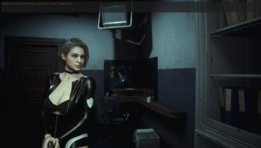 Madam Claire - Policewoman Plain - RE3R Jill addon accessories