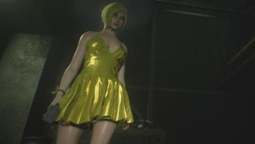 Ada & Claire golden skirt girly style