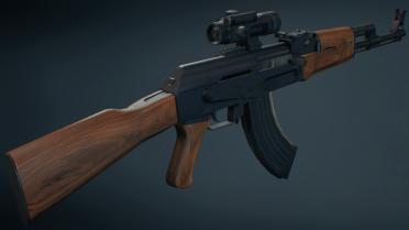 AK-47 Automatic Rifle (Scope)