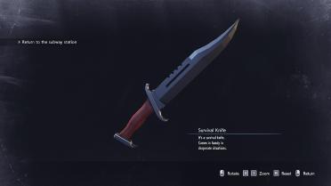 survival knife