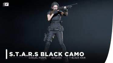 S.T.A.R.S. Apparel - Black Camo Edition