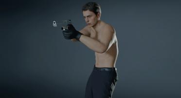 Leon's RE4 Gangster Suit (Shirtless Patch)