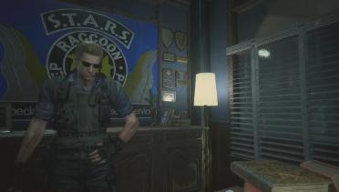 Albert Wesker STARS replaces Carlos