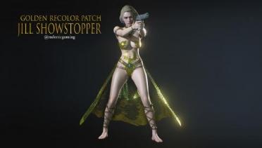 Jill sexy showstopper outfit (Gold Accessory)