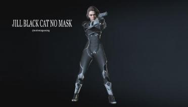 Jill Black Cat No Mask Patch
