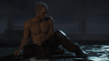 Shirtless Nikolai Zinoviev